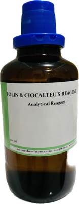 Folin &amp; Ciocalteu′s phenol reagent, 500ml