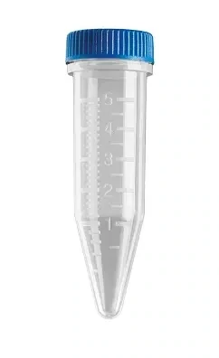 Centrifuge tubes 5.0 ml (200/pk), Conical bottom