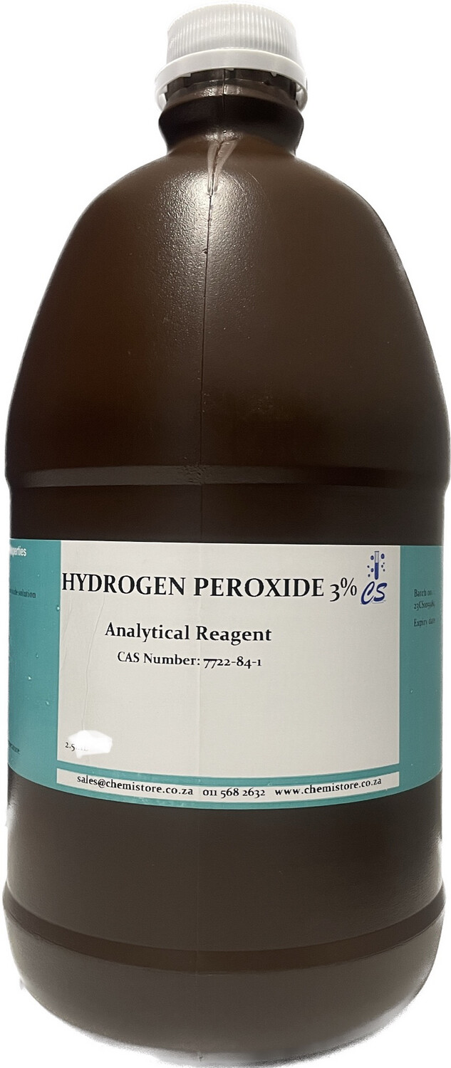 Hydrogen peroxide 3%, 2.5L