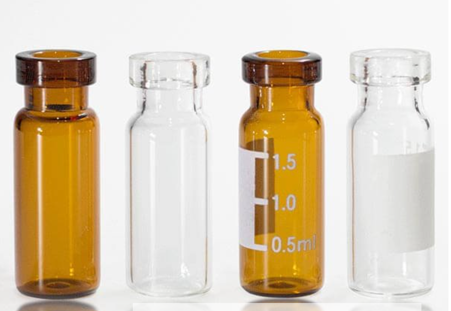 Crimp top vials, 2ml clear (100pcs)