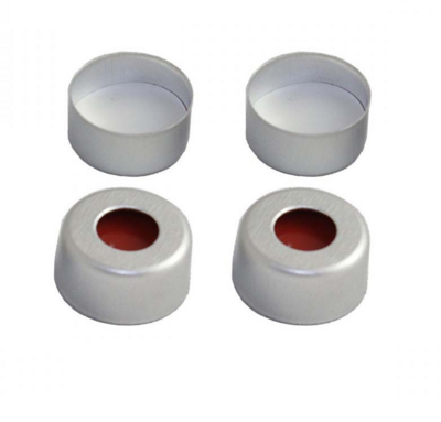 Aluminium cap, for Crimp top 2mL vial (11 mm mouth) (100pcs)