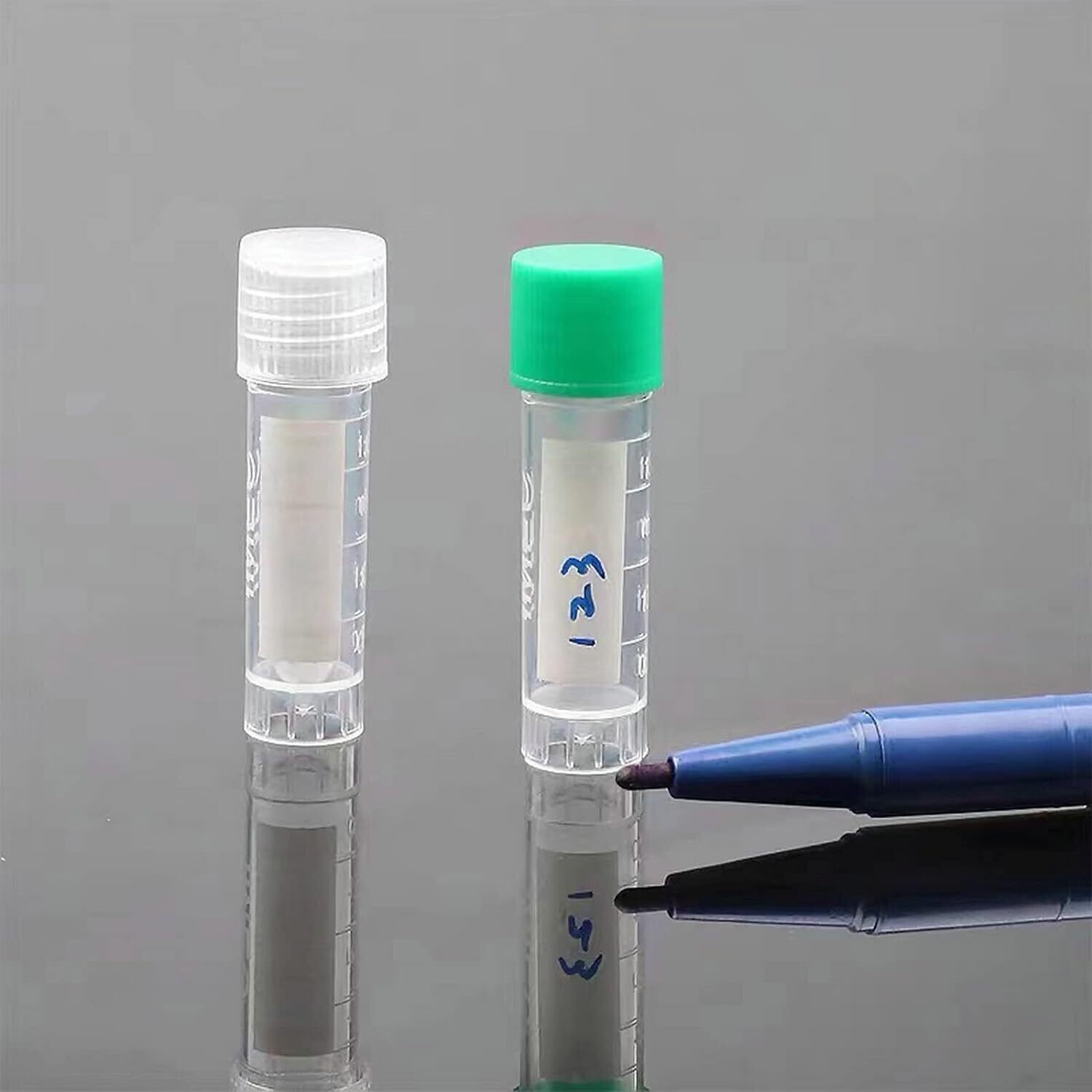 Cryogenic vials 2ml, with O ring, sterile, (500pcs)