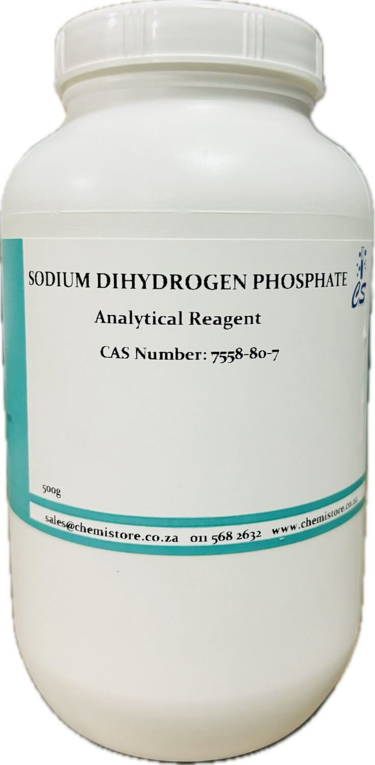 Sodium dihydrogen phosphate anhydrous, 500g