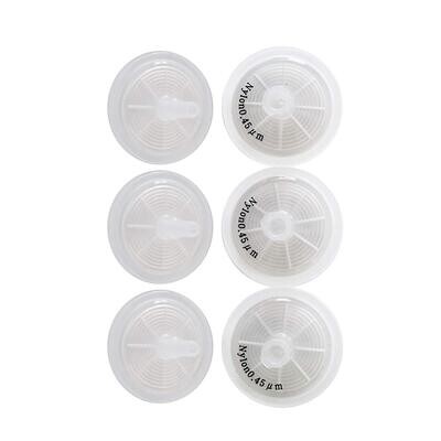 Nylon syringe filters 0.45μm, 13mm (100pcs)