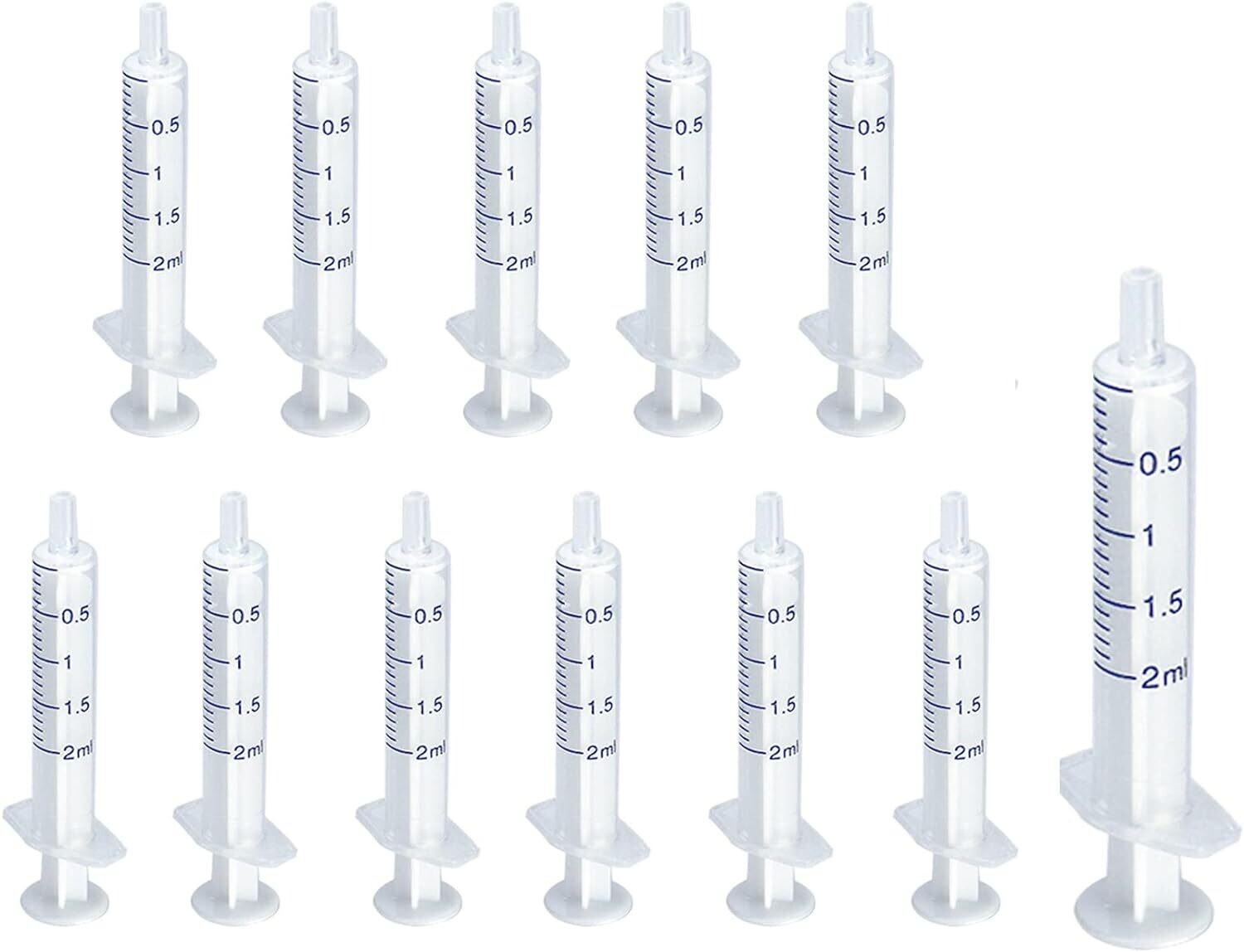 Syringe 2ml luer slip, sterile (100pcs)