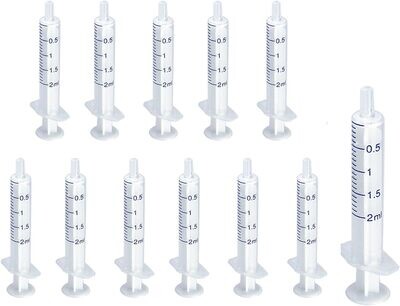 Syringe 1ml luer slip, sterile (100pcs)