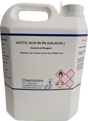 Acetic acid 99.5% (galacial) AR, 2.5L
