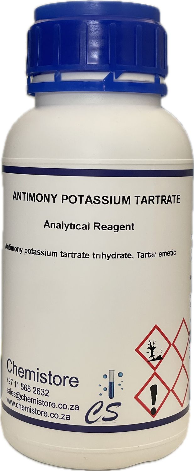 Antimony potassium tartrate trihydrate ≥99%, 500g