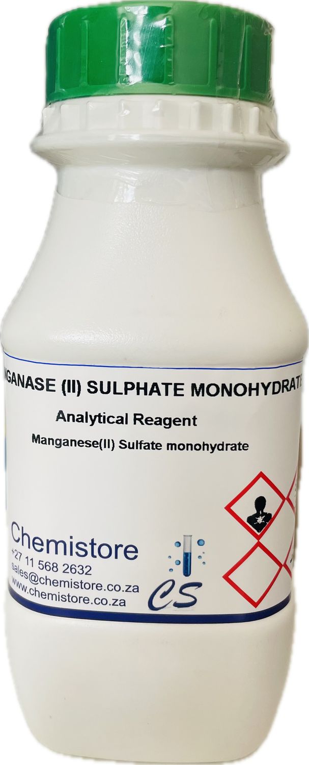 Manganese (II) sulfate monohydrate AR, 500g
