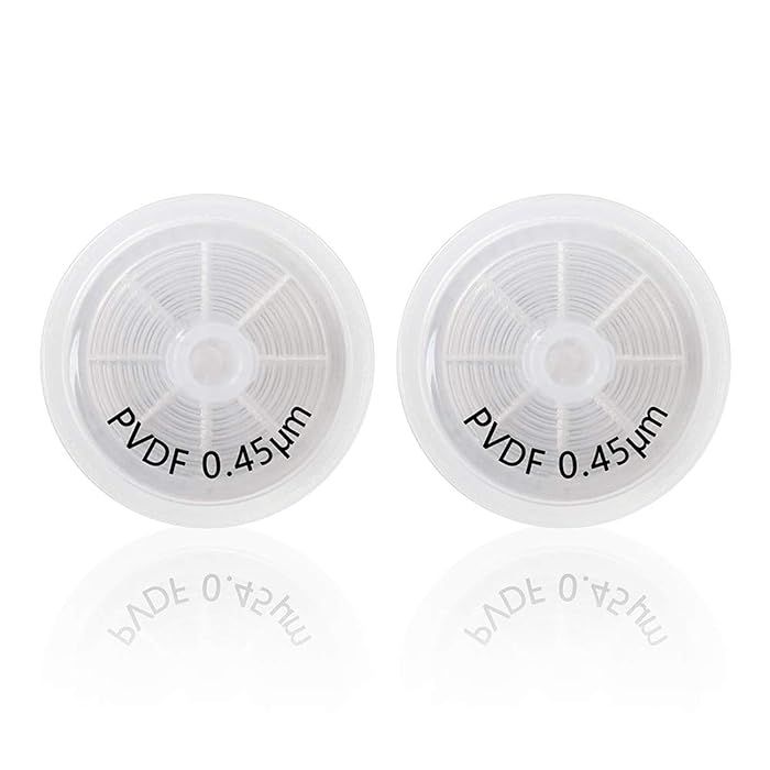 Syringe filters PVDF 0.45μm (100pcs) 25mm hydrophobic