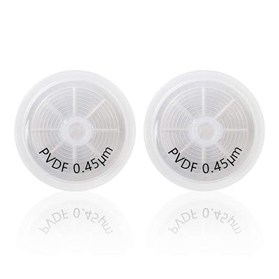 Syringe filters PVDF 0.45μm (100pcs) 25mm hydrophilic