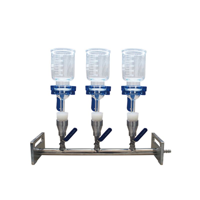 Vacuum filtration manifold 3-places, 300ml 