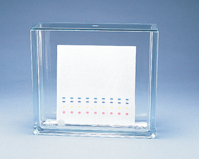 TLC developing chamber (20cm × 20cm plates)