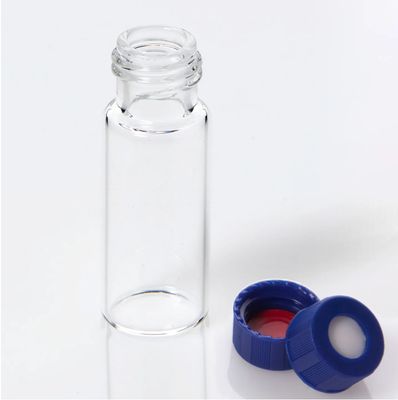 Screw top vials 2ml clear + caps (100/pk)