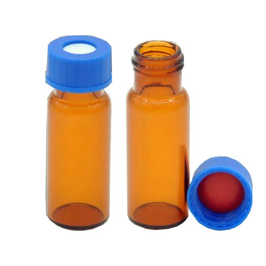Screw top vials 2ml amber + caps (100/pk)