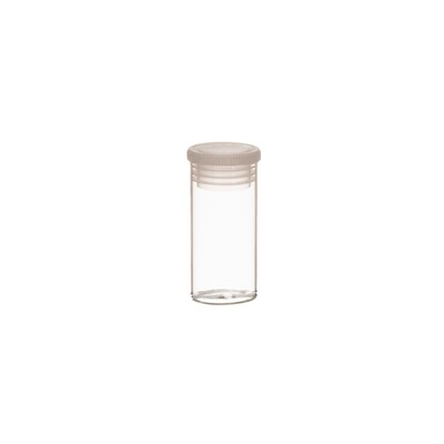Glass poly top vials, 25ml