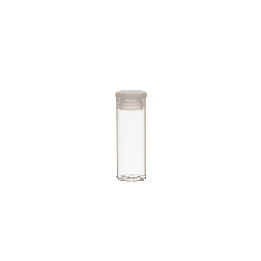 Glass poly top vials, 10ml