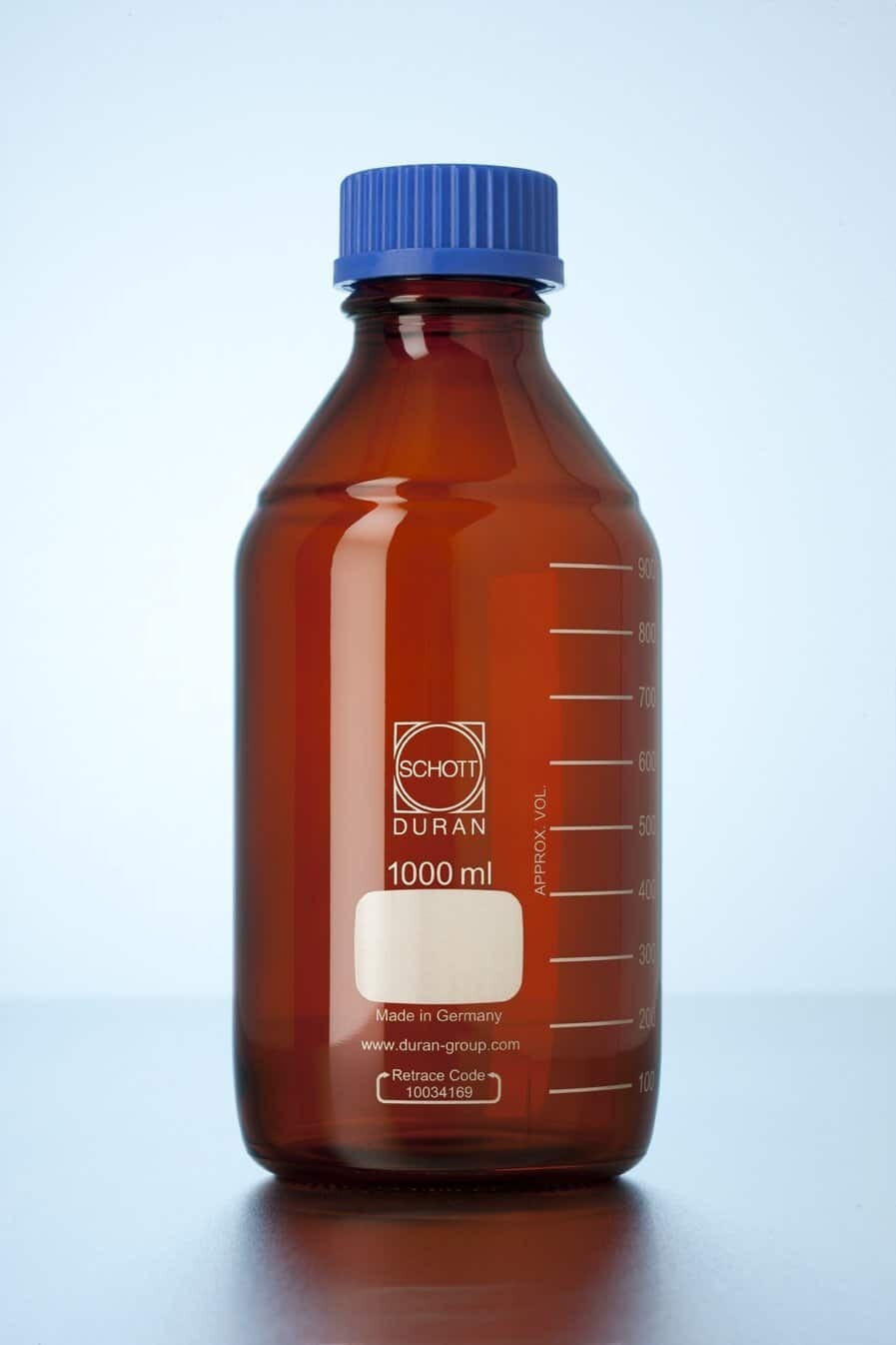 Amber Schott Bottle, 2000ml