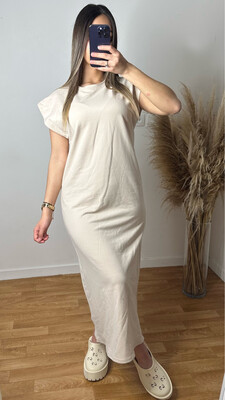 ROBE TEE SHIRT BEIGE