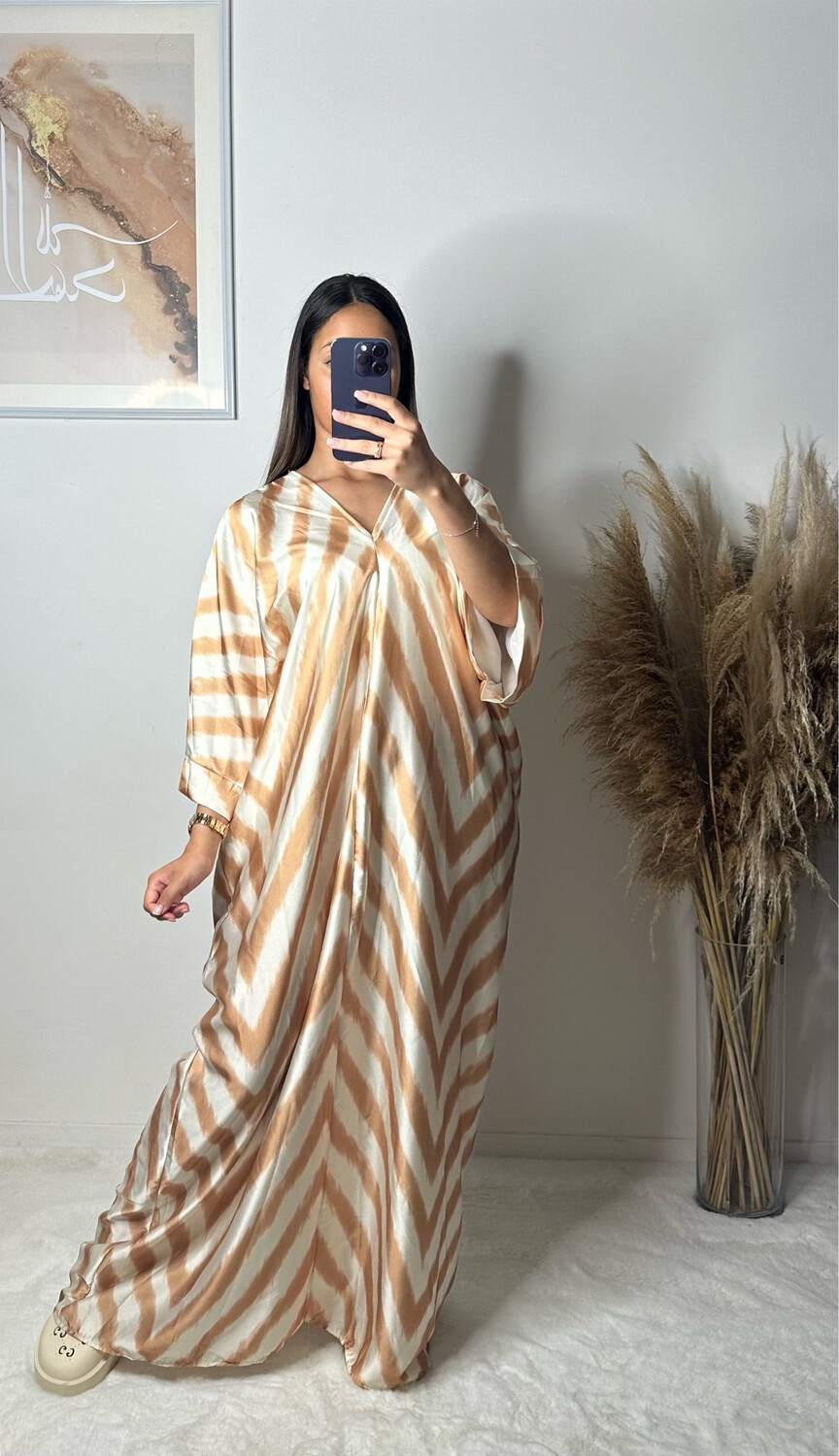 ROBE MOTIF OR