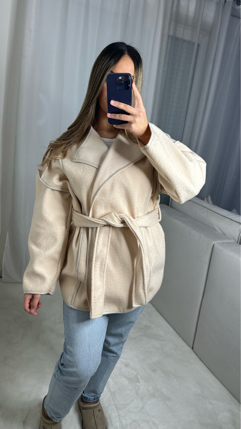 VESTE MIA BEIGE