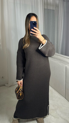 ROBE CHLOE TAUPE