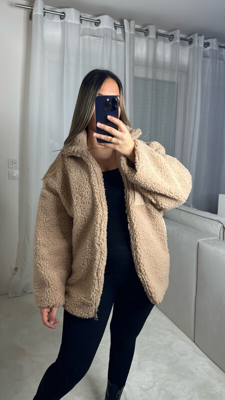 VESTE LOU BEIGE