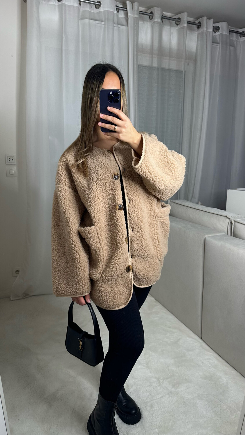 VESTE LINA BEIGE
