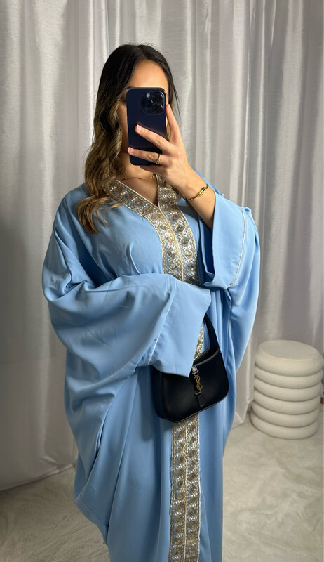 ABAYA DANA BLEU