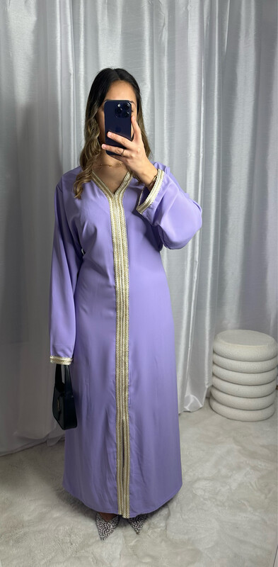 ABAYA NORA LILA