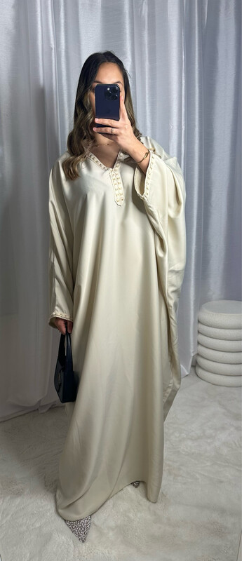 ABAYA MONA BEIGE