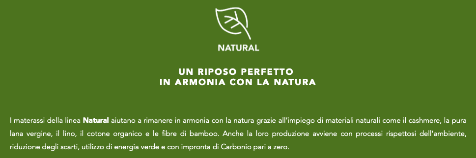 Plenitude Natural Simmons - Materasso singolo molle rigido