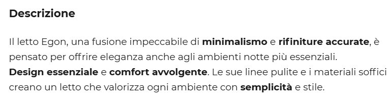 LETTO EGON Dorelan