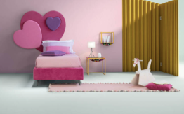 LETTO SAMOA SOMMIER FILO, tessuto, contenitore, per materasso 160x190