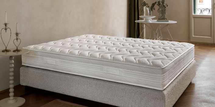 FEELING 5 WOOL-TECH - ENNEREV - MATERASSO A MOLLE INSACHETTATE + MEMORY SINGOLO RIGIDO FEELING 5 WOOL-TECH - ENNEREV - MATERASSO A MOLLE INSACHETTATE + MEMORY SINGOLO RIGIDO