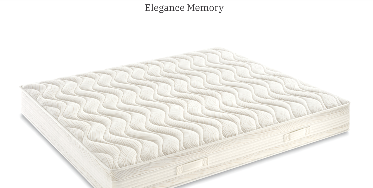 ELEGANGE MEMORY - ENNEREV , MATERASSO MOLLE BONNEL + MEMORY SINGOLO RIGIDO