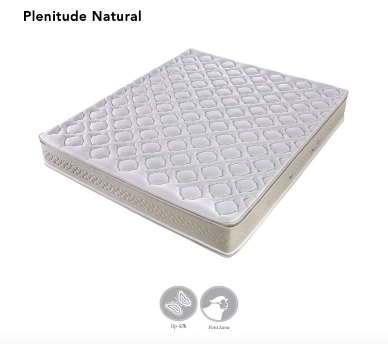 Plenitude Natural Simmons - Materasso singolo a molle insachettate e memory rigido, da esposizione