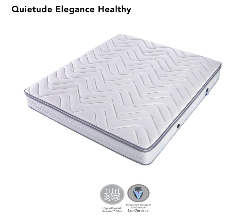 Quietude Elegance Healthy Simmons Firm - Materasso singolo molle indipendenti e memory rigido DA ESPOSIZIONE