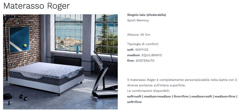 ROGER MEDIO - FORMABED MATERASSO MEMORY MEDIO SINGOLO ROGER MEDIO - FORMABED MATERASSO MEMORY MEDIO SINGOLO
