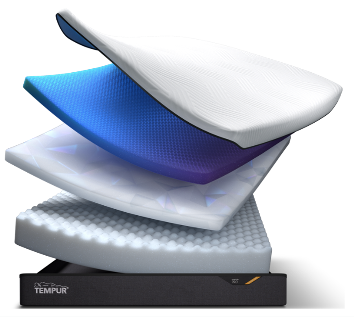 TEMPUR PRO MEDIUM FIRM H 21 SMARTCOOL SINGOLO DA ESPOSIZIONE