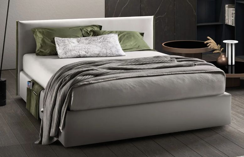 Letto Samoa GOOD RIM tessuto, contenitore, per materasso 160x190 Letto Samoa GOOD RIM tessuto, contenitore, per materasso 160x190