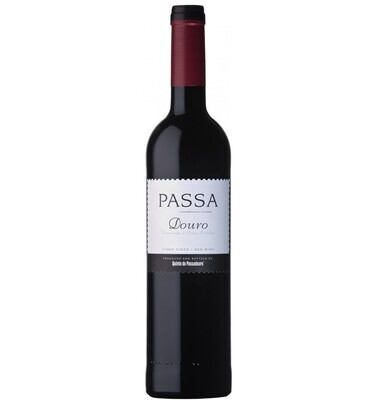  Uma foto atraente do vinho Passa Tinto 2021, mostrando a garrafa, a cor do vinho e, se possível, um acompanhamento sugerido.