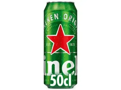 Pack com 24 latas de 500ml da cerveja Heineken Puro Malte Lager, refrescante e equilibrada.