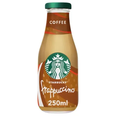 Starbucks Frappuccino Coffee 281ml, bebida de café gelado em garrafa.