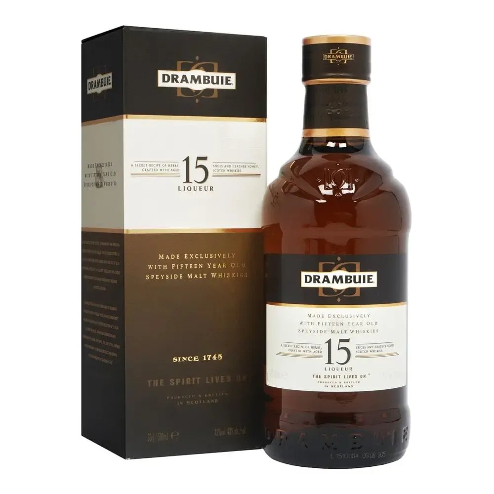 Drambuie 15 Anos | Licor Premium com Whisky Envelhecido – Oinos a