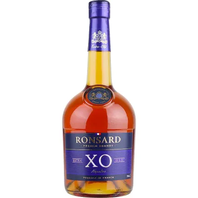 Garrafa de Ronsard XO Napoléon Brandy — brandy francês envelhecido, elegante e refinado.