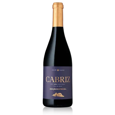 Garrafa Cabriz Edição Especial – tinto do Dão elegante, equilibrado e de grande finesse.