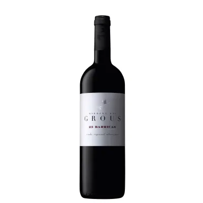Garrafa Herdade dos Grous 23 Barricas Tinto – vinho alentejano premium, intenso e de produção limitada.