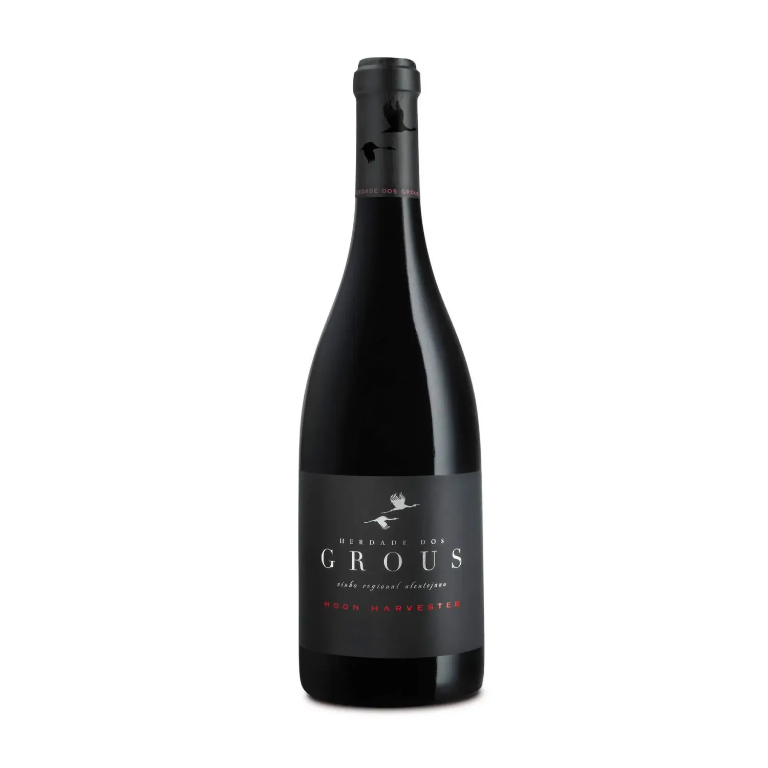 Herdade dos Grous Moon Harvest Tinto Garrafa Herdade dos Grous Moon Harvest Tinto – vinho alentejano de colheita noturna, elegante e aromático.