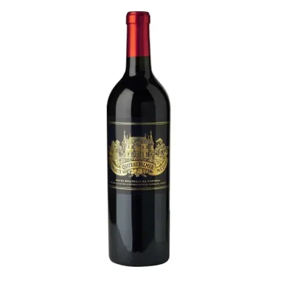 Garrafa de Château Palmer Margaux, vinho tinto de Bordeaux elegante e complexo.
